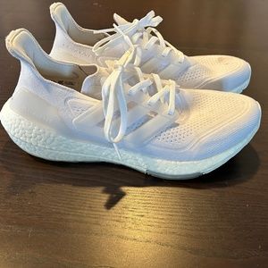 Women’s Adidas Ultraboost, All-White, US Size 10